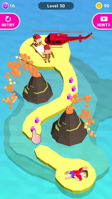 Capturas de tela do Rescue Road- Crazy Rescue Play