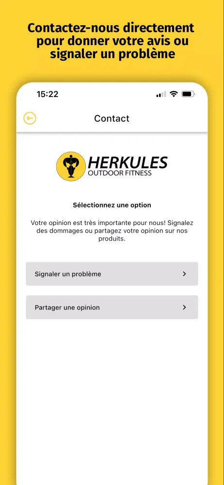 Herkules Fitness Screenshots