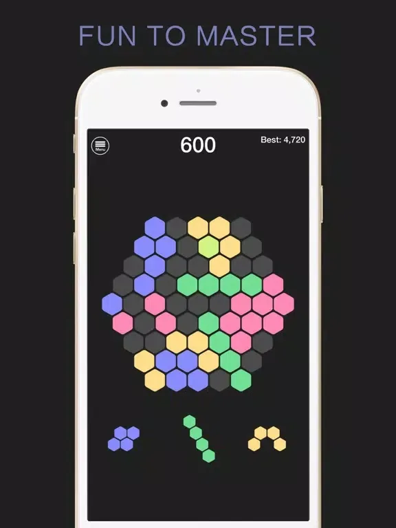 Hex block hexa Puzzle game! iPad  Screenshots