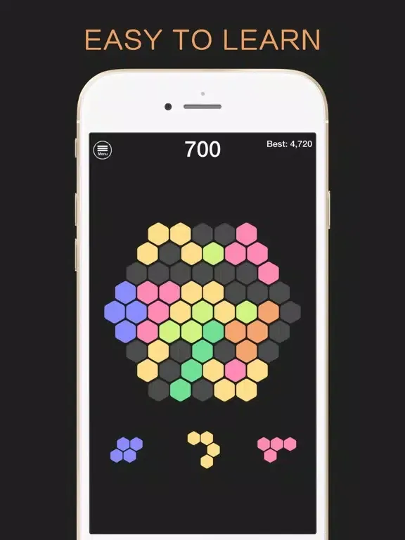 Hex block hexa Puzzle game! iPad  Screenshots