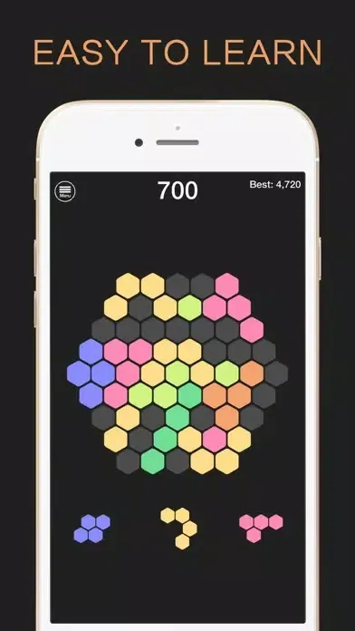 Hex block hexa Puzzle game! Screenshots