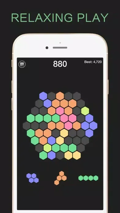 Hex block hexa Puzzle game! Screenshots