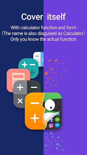 Capturas de tela do App Hider-Hide Apps and Photos