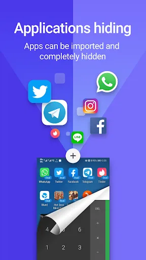 Capturas de tela do App Hider-Hide Apps and Photos