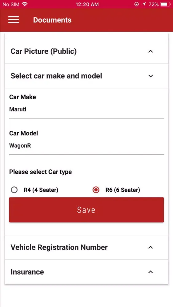 HiM Driver App スクリーンショット