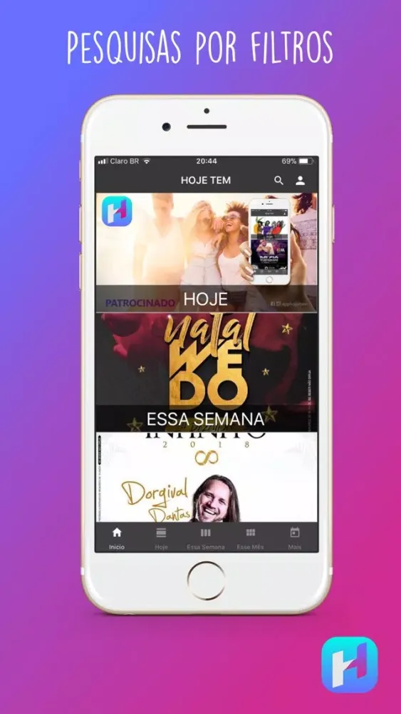 Hoje Tem Screenshots