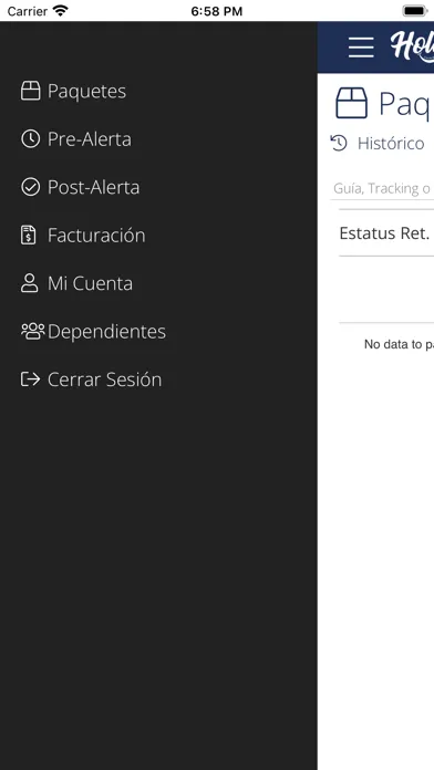 Hola Courier应用截图