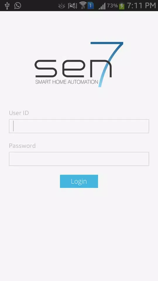 Zrzuty ekranu Home Automation System