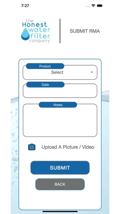 Honest Water Filter Company स्क्रीनशॉट