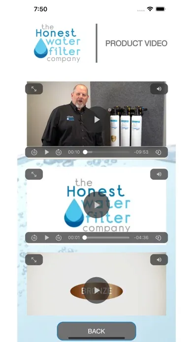 Honest Water Filter Company स्क्रीनशॉट