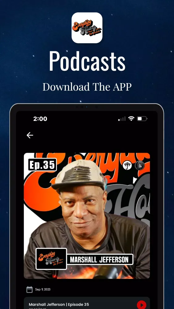 Screenshot di Chicago House Music App