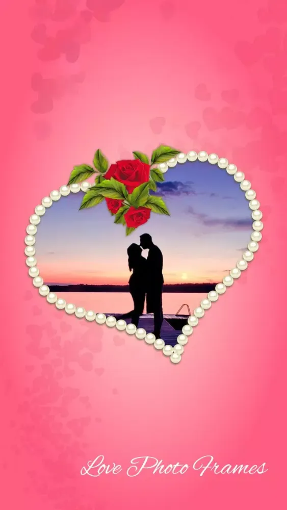 Love Photo Frames - Romantic frames for couples Ekran Görüntüleri