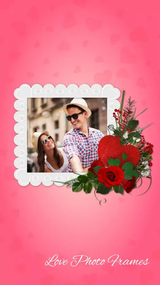 Love Photo Frames - Romantic frames for couples Ekran Görüntüleri