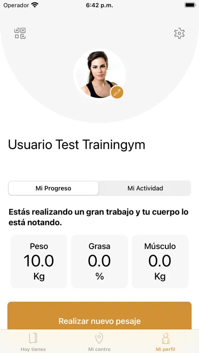 Zrzuty ekranu Human Performance