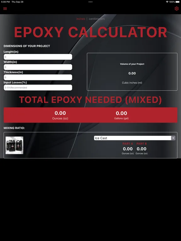 Ice Epoxy iPad  स्क्रीनशॉट