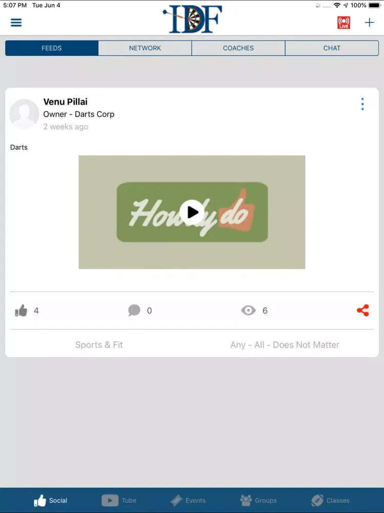 Скриншоты iDARTS (IDF) iPad 