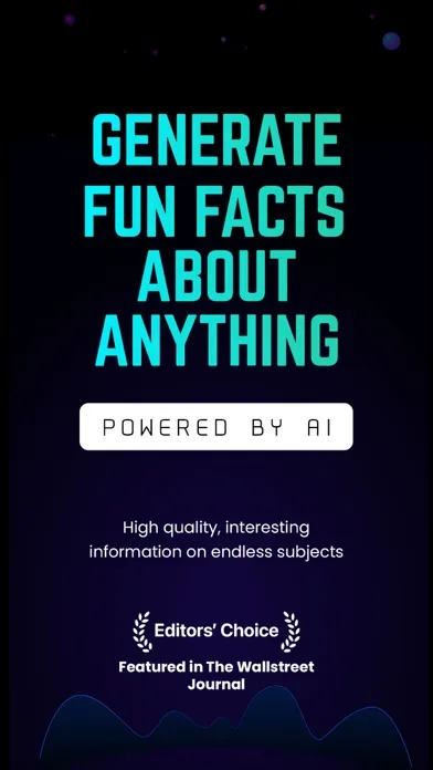 ภาพหน้าจอของ iFacts AI Powered Fun Facts 3