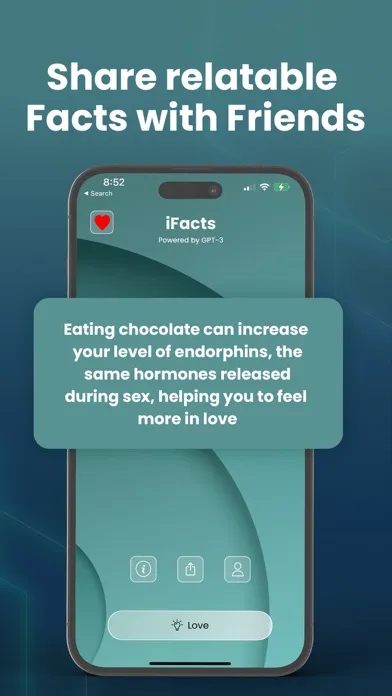 ภาพหน้าจอของ iFacts AI Powered Fun Facts 3