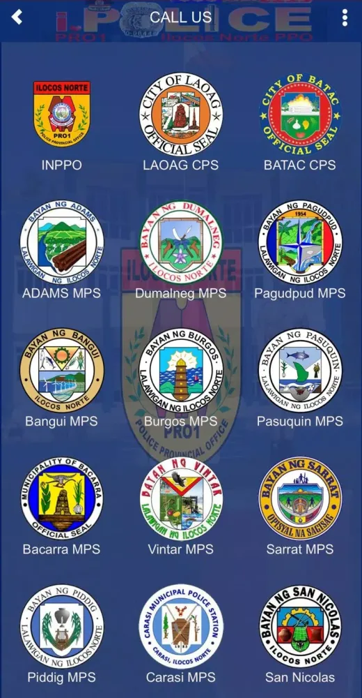 i POLICE INPPO Service App Screenshots