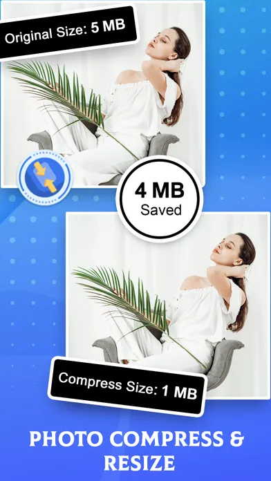 Screenshot di Photo Compress: Compress Photo