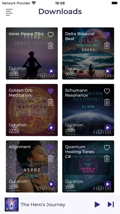 Скриншоты inHarmony: Music Meditations