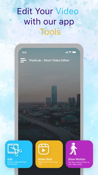 Ảnh chụp màn hình của PixelLab - Short Video Editor