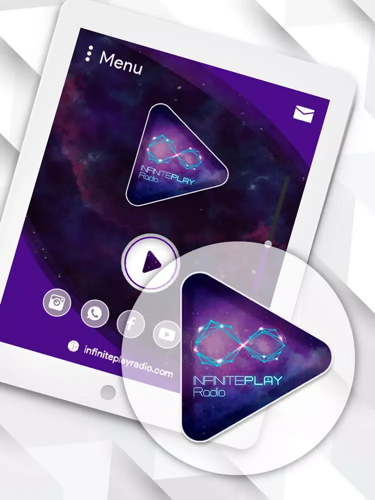 Capturas de tela do Infinite Play Radio iPad 
