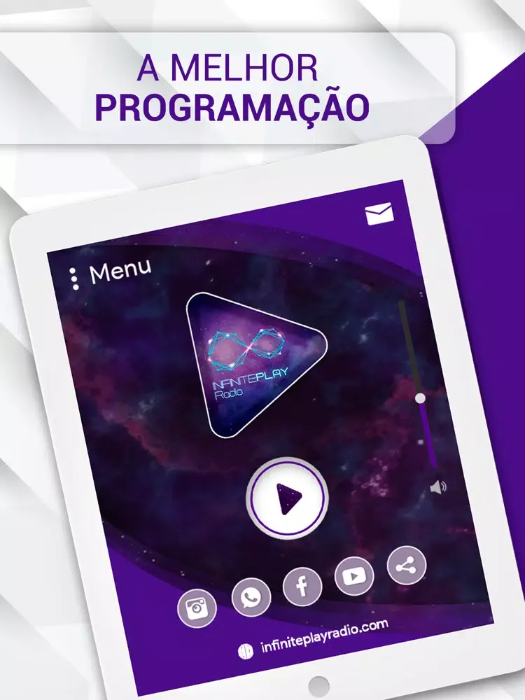 Capturas de tela do Infinite Play Radio iPad 