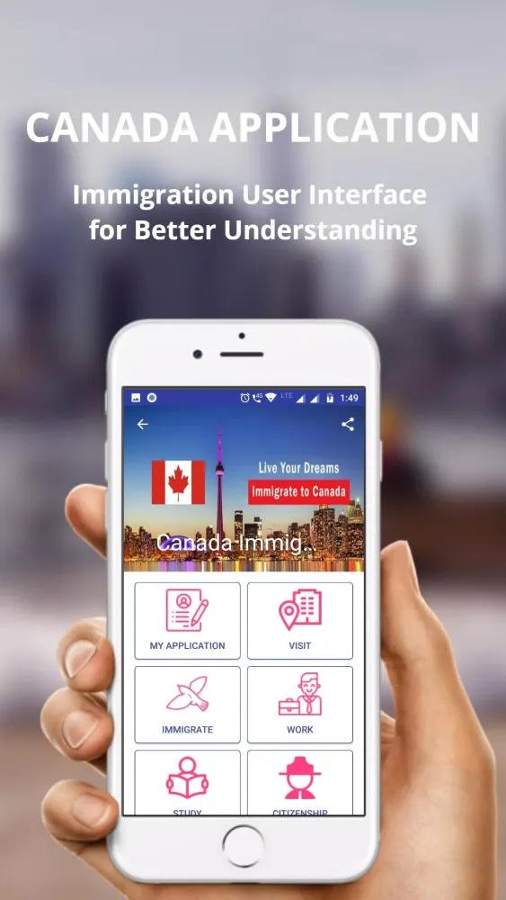 Tangkapan layar Canada Immigration | Colleges