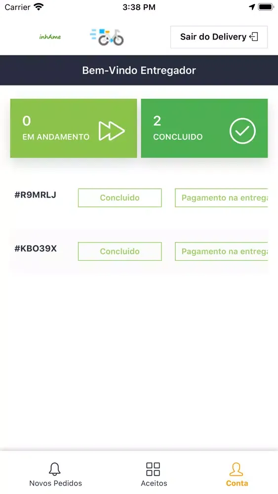 inhAme Entregador 스크린샷