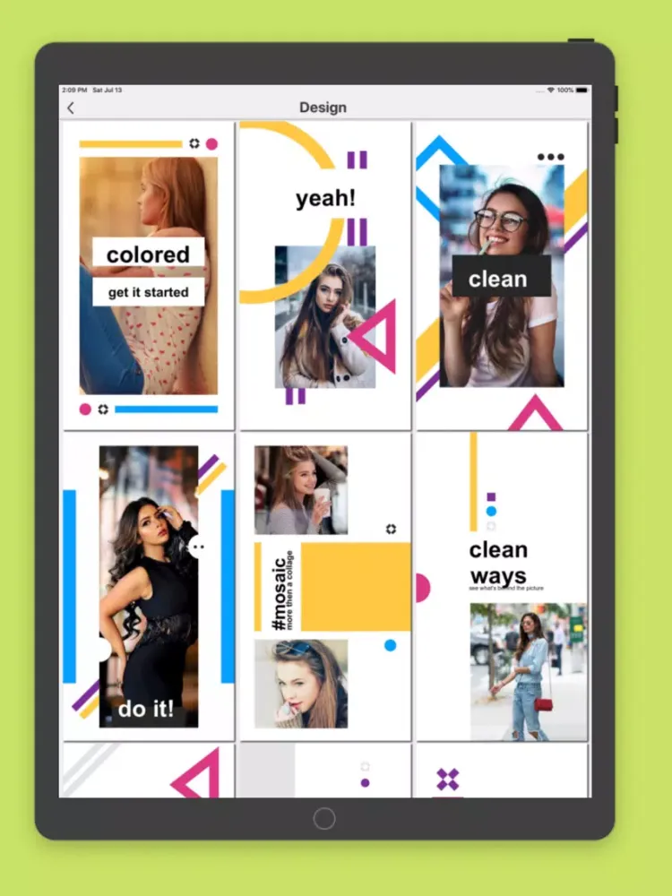 StoryArt Story Maker for insta iPad 應用截圖