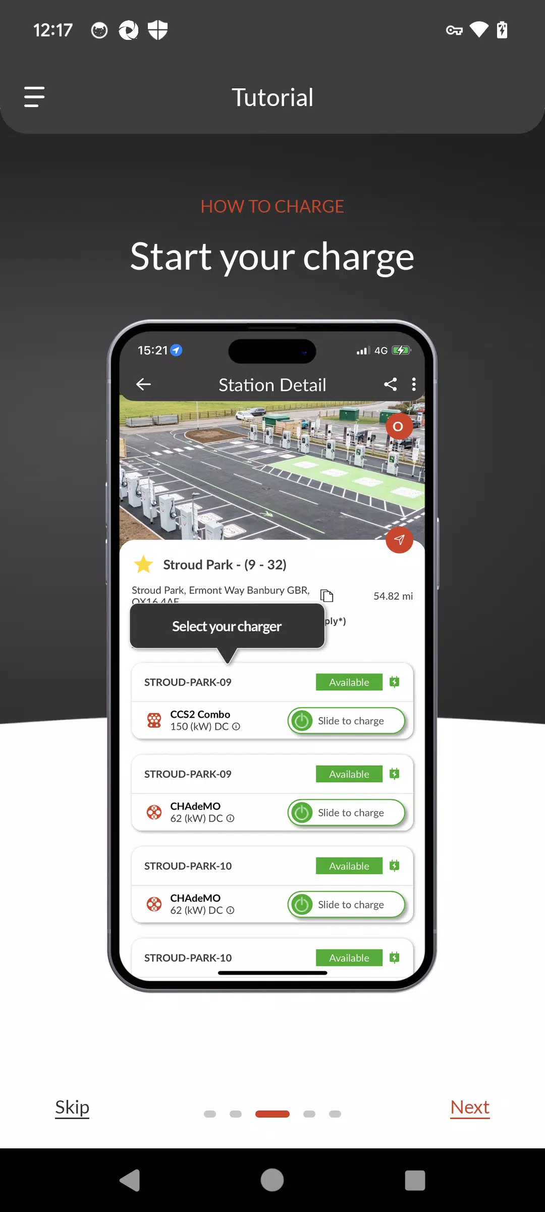 InstaVolt Screenshots