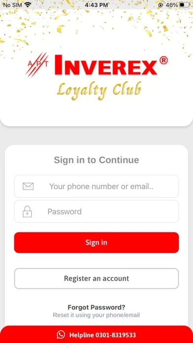 Capturas de pantalla de Inverex Loyalty Club