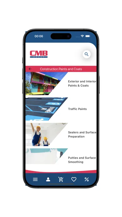 Capturas de pantalla de CMB Online shopping