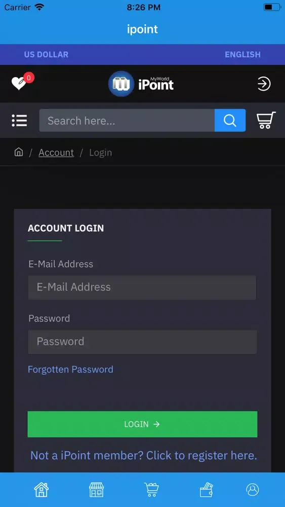 iPoint Reward Screenshots
