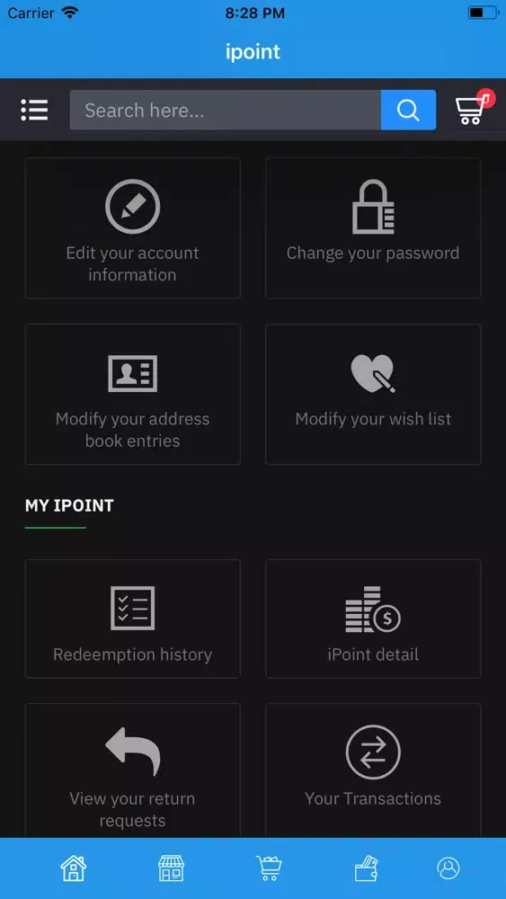 iPoint Reward Screenshots