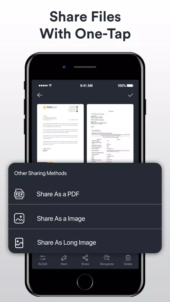 iScanner: PDF & Doc Scanner Screenshots