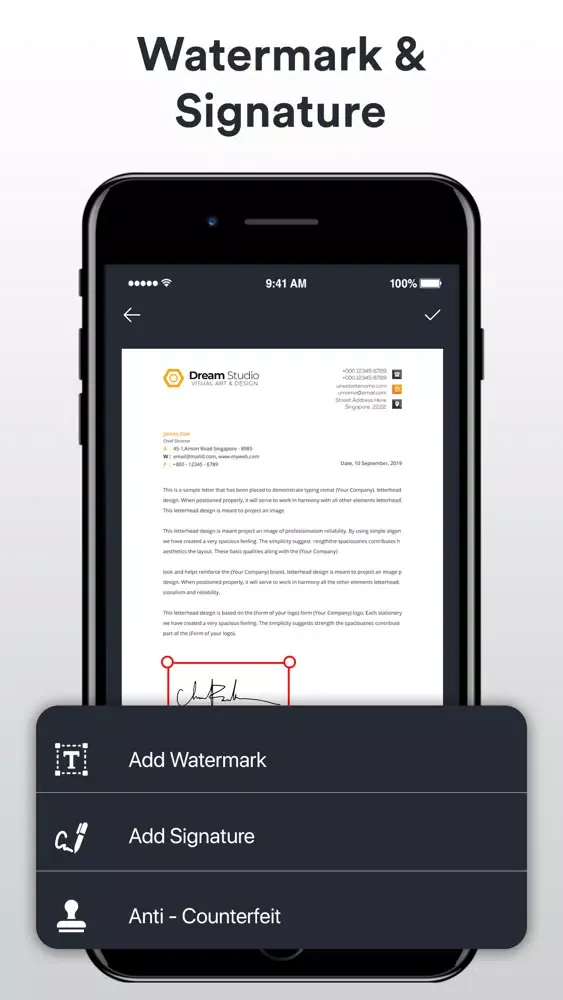 iScanner: PDF & Doc Scanner スクリーンショット