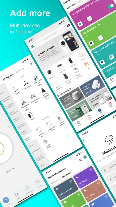 Capturas de pantalla de iSmart Home