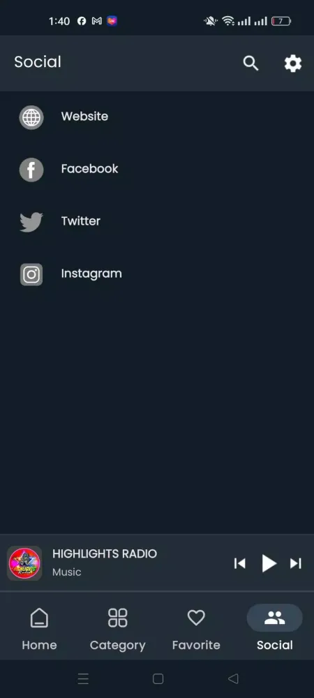 iTuner Radio Screenshots