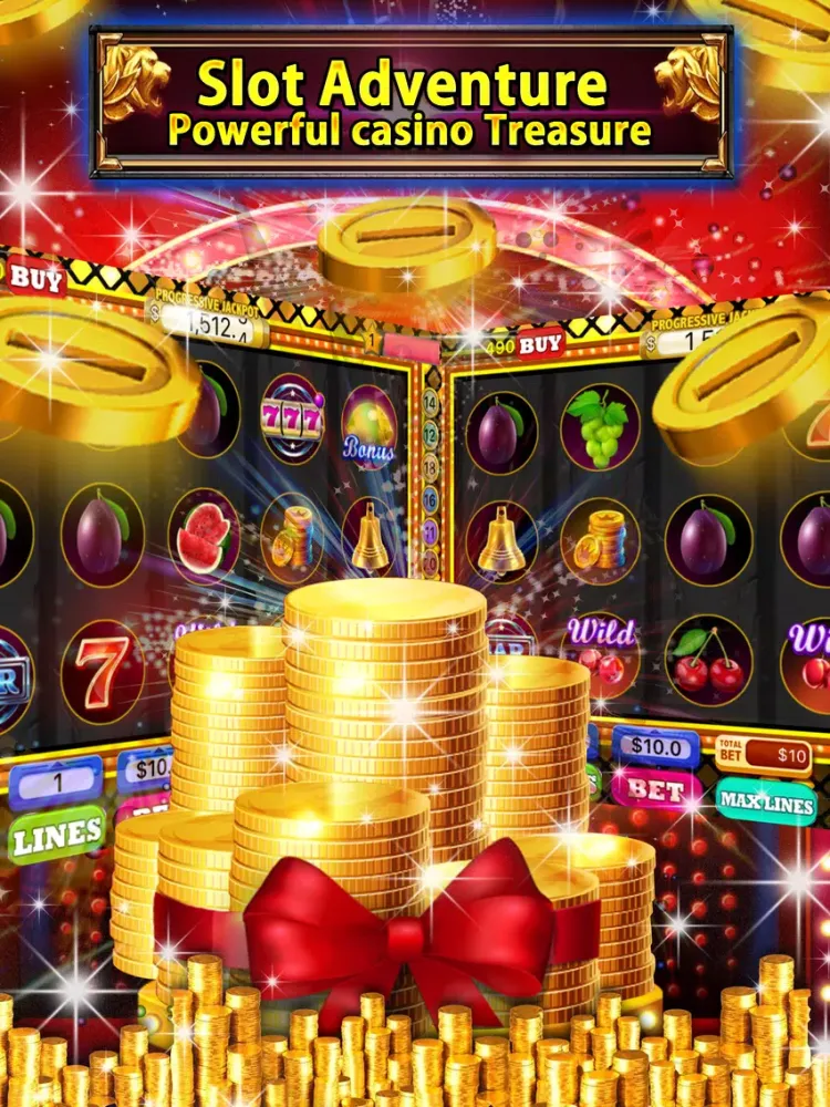 Fortune Jackpot Coins 7's Slots & All Casino Games iPad 应用截图