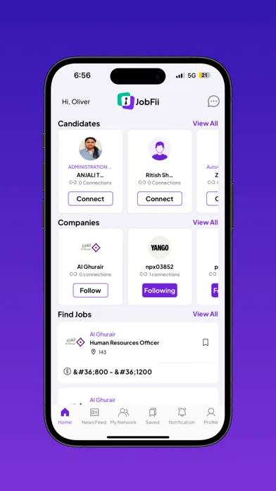 JobFii - Find Jobs by Map Screenshots