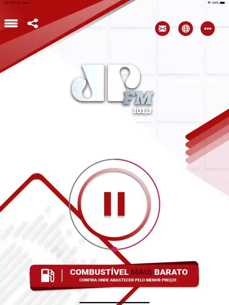 JOVEM PAN MARINGA - FM 101.3 iPad  स्क्रीनशॉट