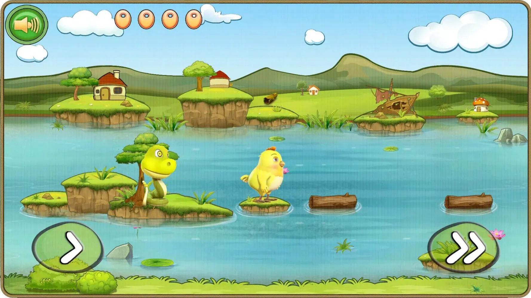 Tangkapan layar chicken jumpstart - free game