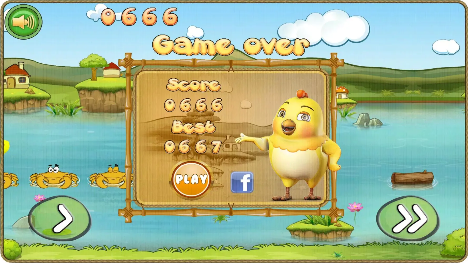 Tangkapan layar chicken jumpstart - free game