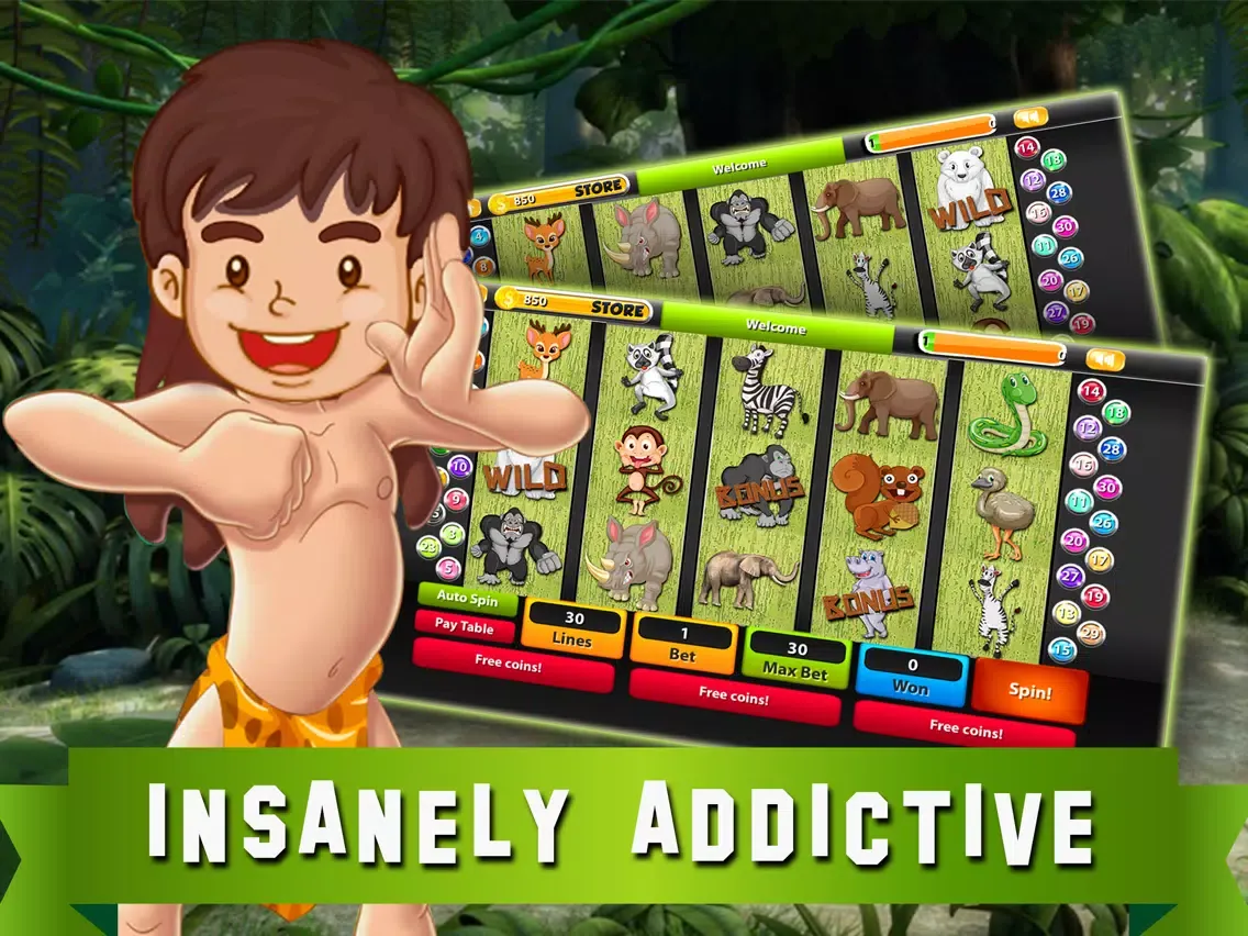ภาพหน้าจอของ Slot Machines: Book of Mystery Jungle – Play Casino Treasure Tournaments iPad 