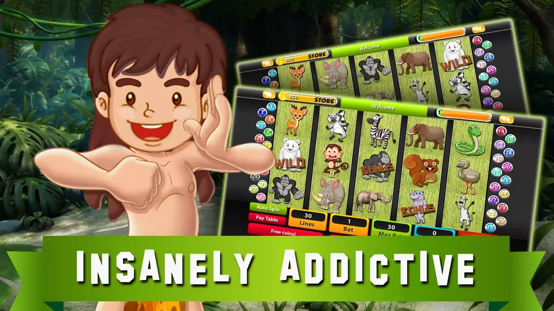 ภาพหน้าจอของ Slot Machines: Book of Mystery Jungle – Play Casino Treasure Tournaments