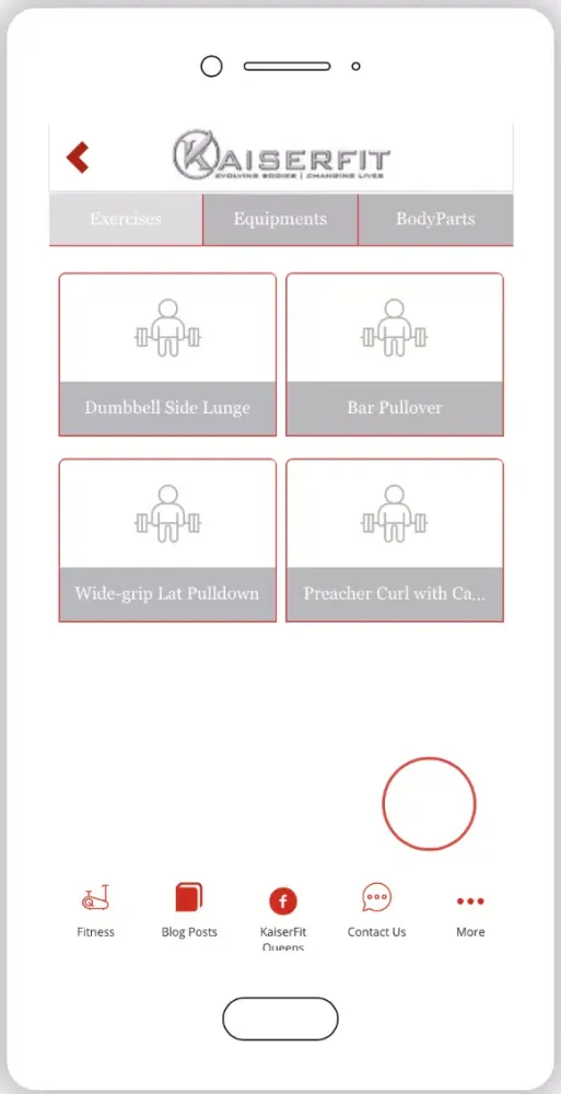 KaiserFit Screenshots