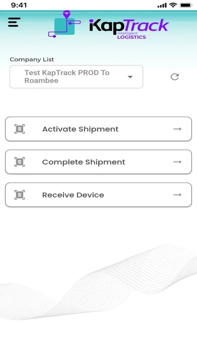 KapTrack স্ক্রিনশট