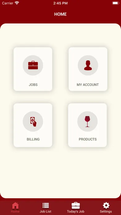 KA Ross Marketing Tasting App Screenshots